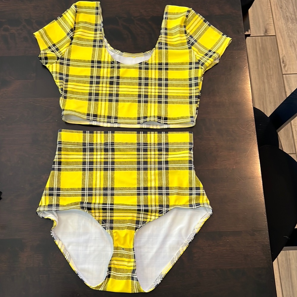 BlackMilk Clothing Tartan grunge nana suit Medium NWOT